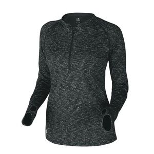 🆕 DeMarini Women’s 1/4 Zip Pullover size M in Black